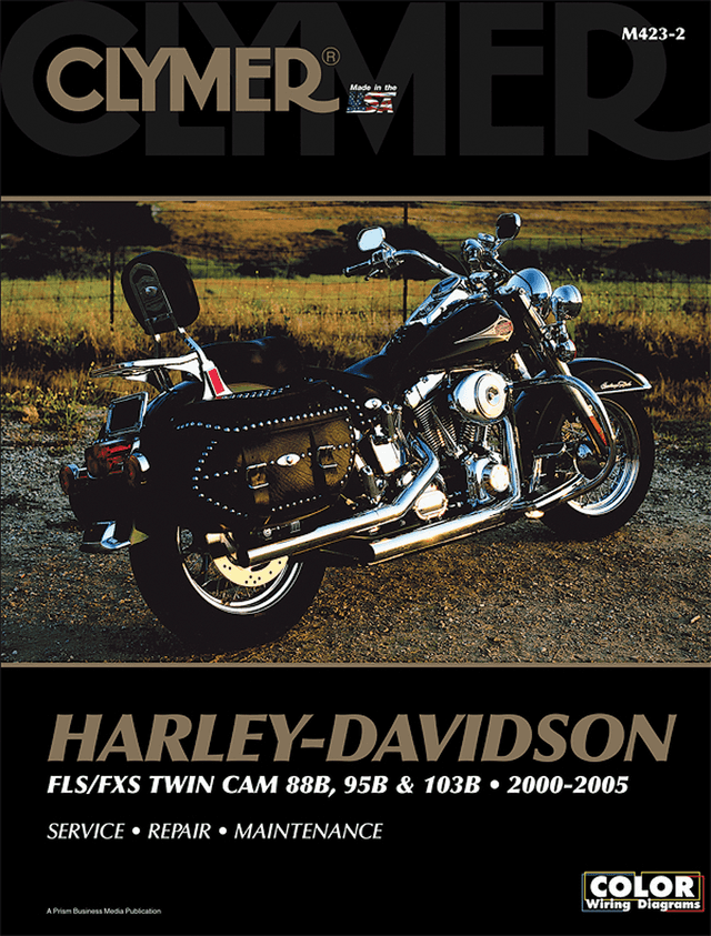 CLYMER 4201-0146 Manual - Harley-Davidson - FLS / FXS '00-'05
