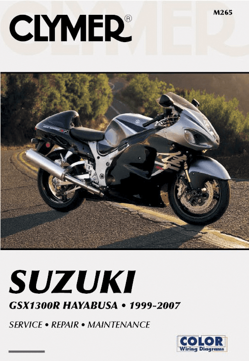 CLYMER 4201-0168 Manual - Suzuki - GSX1300R Hayabusa '99-'07