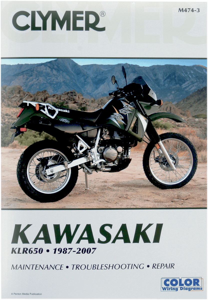 CLYMER 4201-0190 Manual - Kawasaki - KLR650