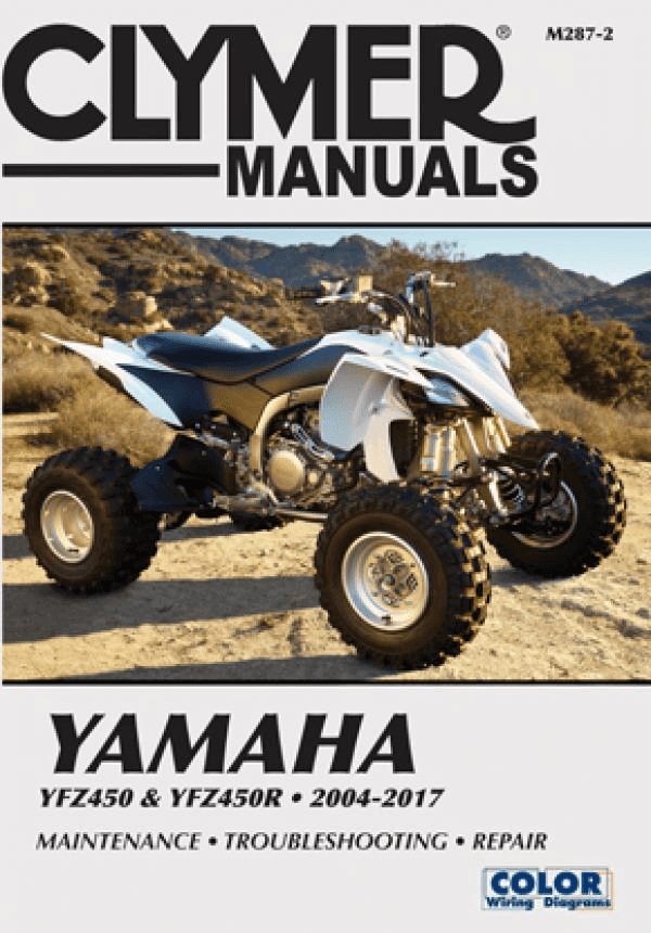 CLYMER 4201-0204 Manual - Yamaha - YFZ450 '04-'17