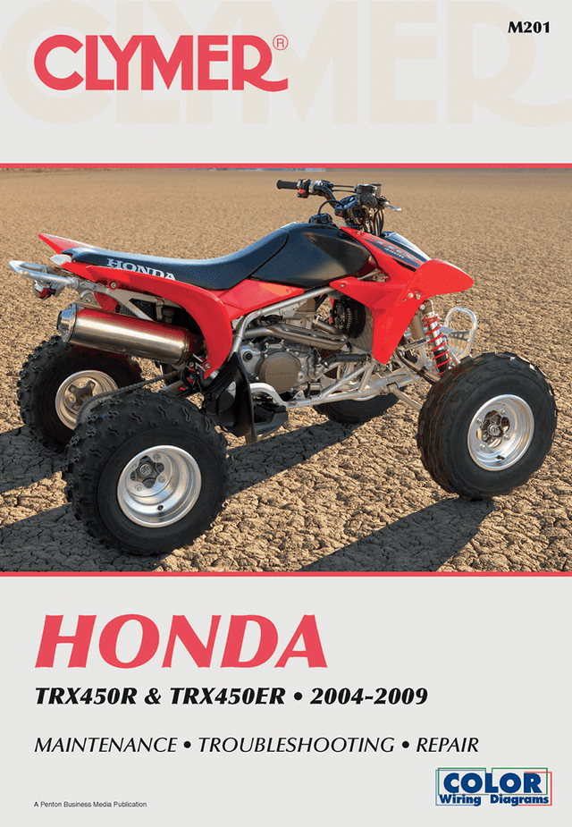 CLYMER 4201-0208 Manual - Honda - TRX450 / ER