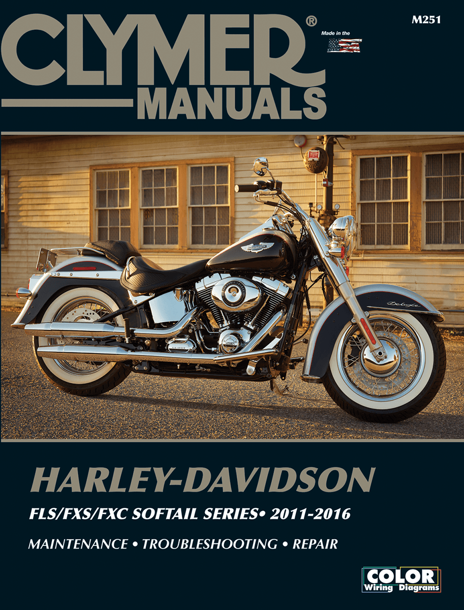 CLYMER 4201-0258 Manual - Harley-Davidson - FLS / FXS / FXC Softail '11-'16