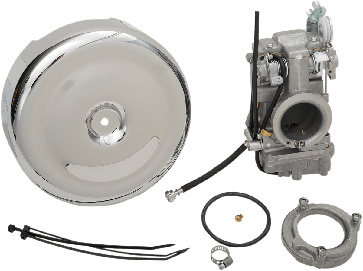 MIKUNI 42-7 Smoothbore Carburetor Easy Kit - HSR42 - Evolution Big Twin