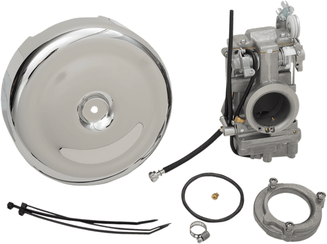 MIKUNI 42-7 Smoothbore Carburetor Easy Kit - HSR42 - Evolution Big Twin