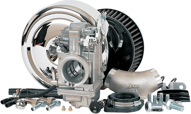 MIKUNI 42-8 Smoothbore Carburetor Total Kit - HSR42 - Evolution Big Twin