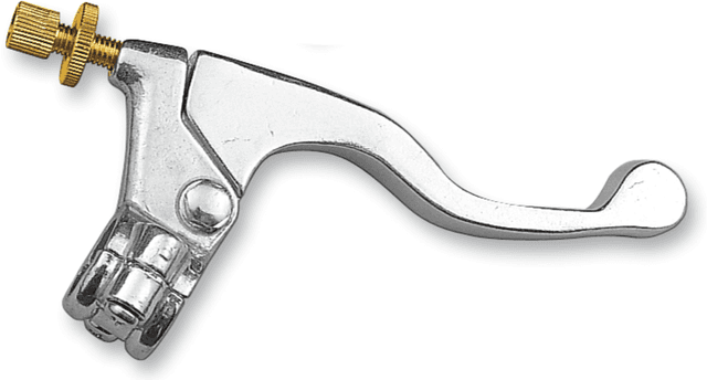 PARTS UNLIMITED 43-1101R Shorty Style Power Lever Assembly - Right Hand - Honda - Silver