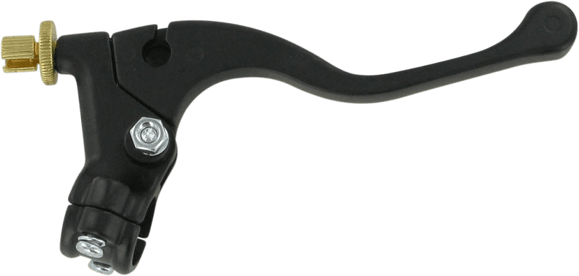 PARTS UNLIMITED 43-1104L Shorty Style Power Lever Assembly - Left Hand - Honda - Black — image 2 of 2