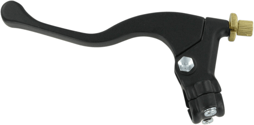 PARTS UNLIMITED 43-1104L Shorty Style Power Lever Assembly - Left Hand - Honda - Black — image 1 of 2