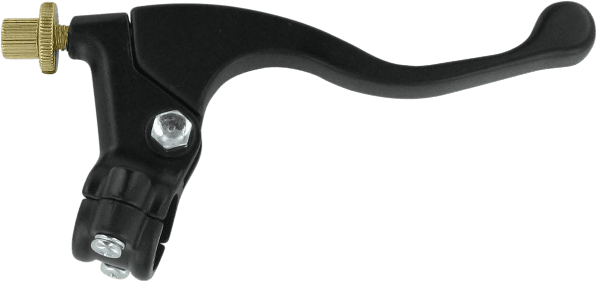 PARTS UNLIMITED 43-1104R Shorty Style Power Lever Assembly - Right Hand - Honda - Black