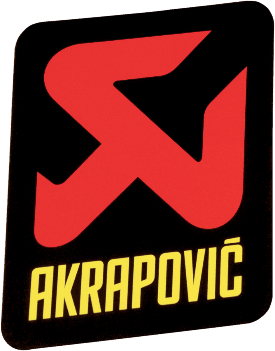 AKRAPOVIC 4320-1224 Replacement Sticker