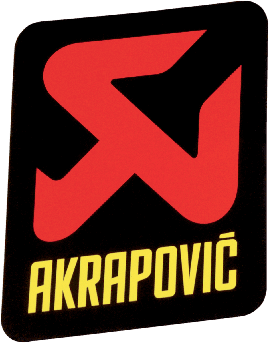 AKRAPOVIC 4320-1225 Replacement Sticker