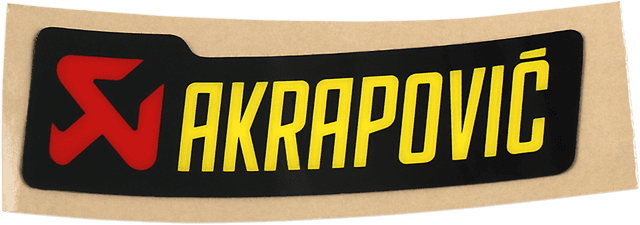 AKRAPOVIC 4320-1937 Replacement Sticker