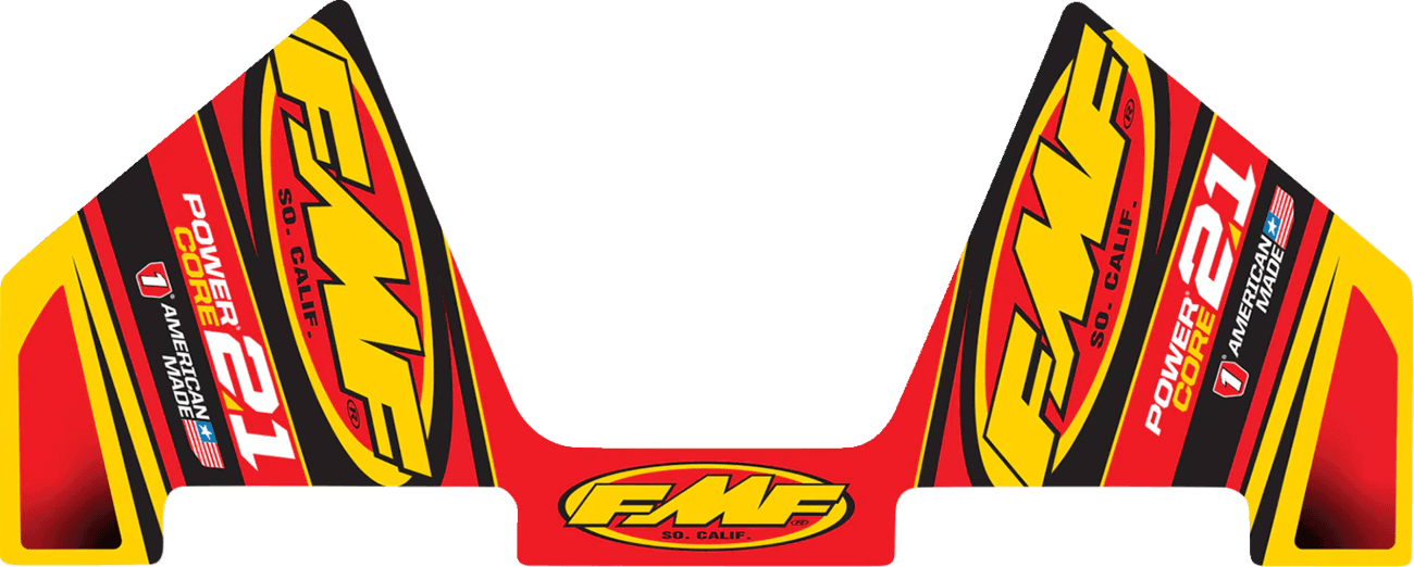 FMF 4320-1977 Exhaust Replacement Decal - Powercore 2.1