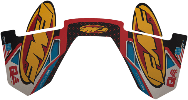 FMF 4320-2201 Exhaust Replacement Decal - Hex Q4 Wrap