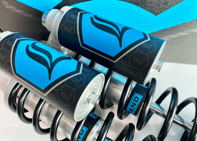 LEGEND SUSPENSION 4320-2400 REVO ARC Canister Decal - Teal — image 3 of 3