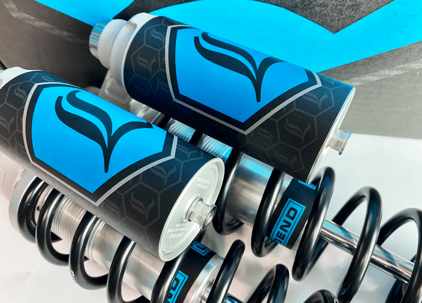 LEGEND SUSPENSION 4320-2400 REVO ARC Canister Decal - Teal — image 3 of 3