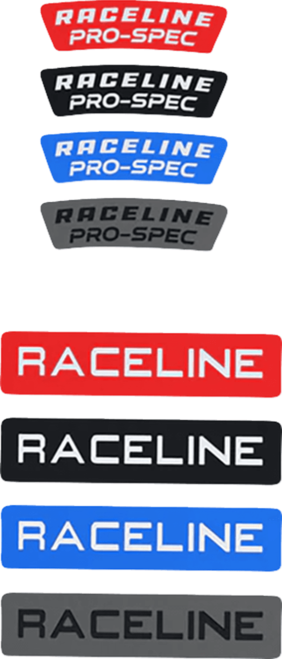 RACELINE WHEELS 4320-2574 Decal - Multi Color - 13 Pack