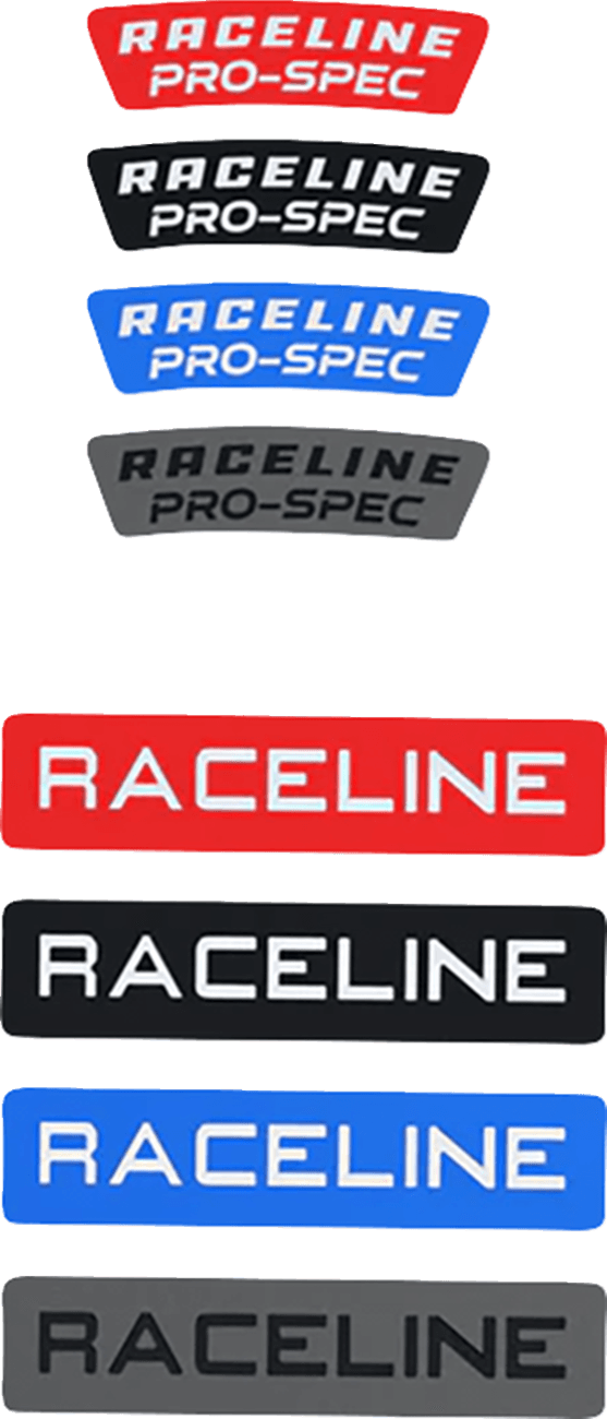 RACELINE WHEELS 4320-2574 Decal - Multi Color - 13 Pack