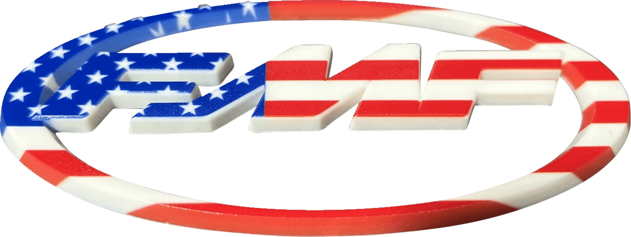FMF 4320-2580 Decal Sticker Pack - FMF 3Decal - USA