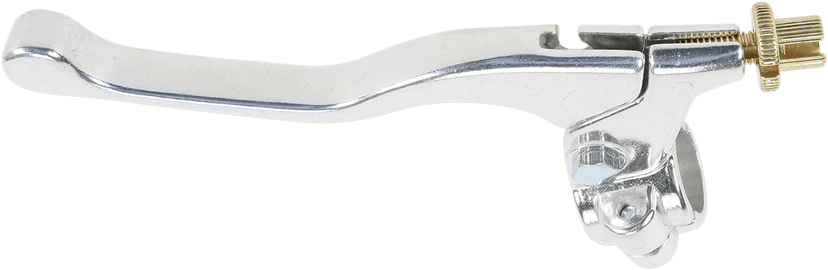 PARTS UNLIMITED 43-4102L Shorty Style Power Lever Assembly - Left Hand - Yamaha - Silver — image 1 of 2