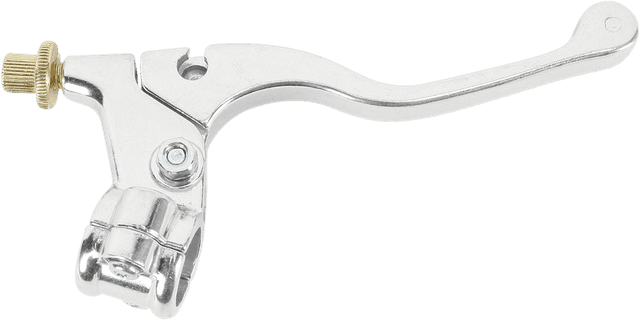 PARTS UNLIMITED 43-4102L Shorty Style Power Lever Assembly - Left Hand - Yamaha - Silver — image 2 of 2