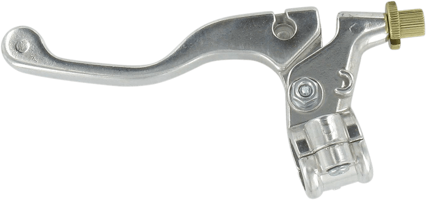 PARTS UNLIMITED 43-4102R Shorty Style Power Lever Assembly - Right Hand - Yamaha - Silver — image 2 of 2