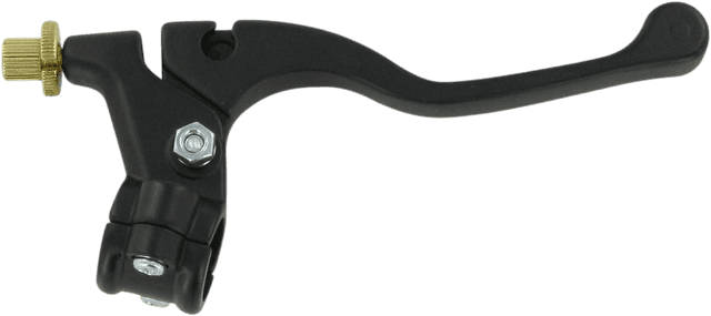 PARTS UNLIMITED 43-4104L Shorty Style Power Lever Assembly - Left Hand - Yamaha - Black — image 2 of 2