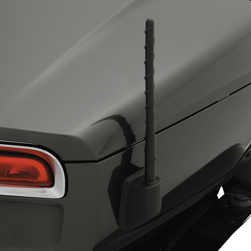 SHOW CHROME 4401-0214 Spiral Antenna — image 2 of 4