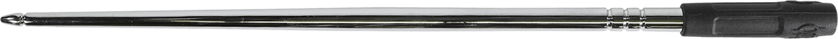 CIRO 4401-0243 Antenna - 12" - Flexible Base - Chrome - Harley-Davidson®