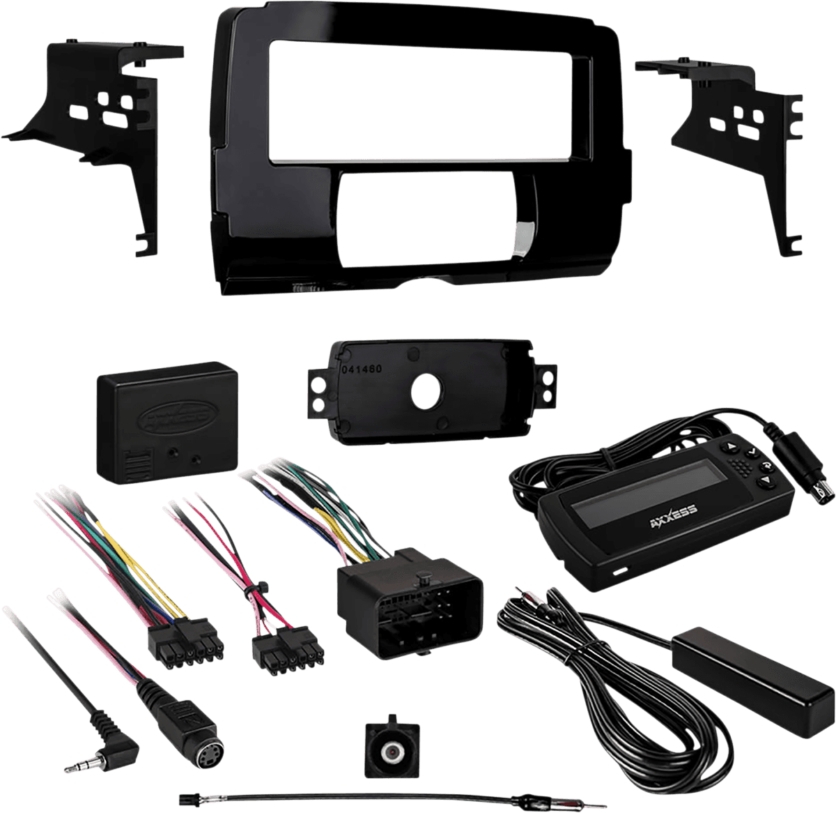 SADDLE TRAMP 4401-0251 Radio Install Kit - Single DIN - '14-'22 FLHT/FLHX/FLTR