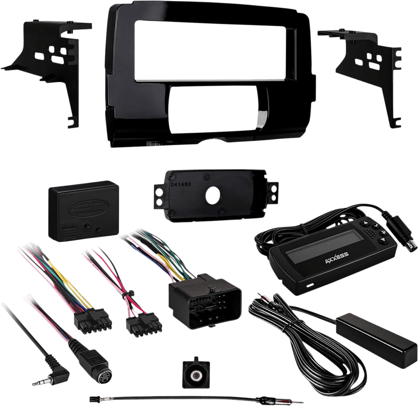 SADDLE TRAMP 4401-0251 Radio Install Kit - Single DIN - '14-'22 FLHT/FLHX/FLTR