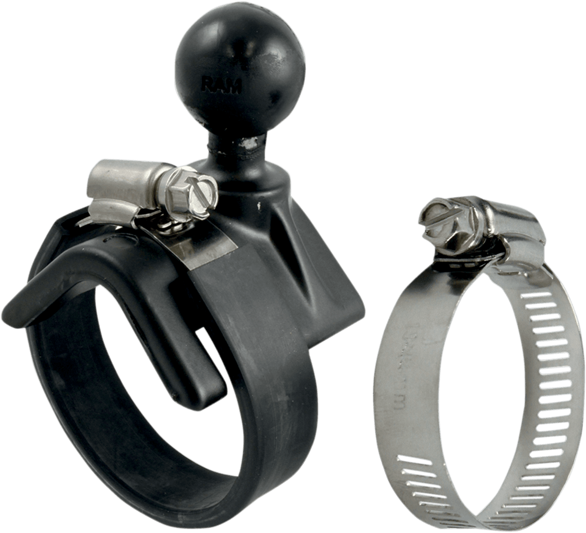 RAM MOUNTS 4402-0294 Universal Ball Mount - V-Clamp Base - 1"-2"