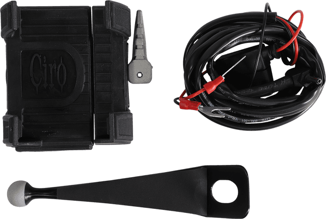 CIRO 4402-0596 Phone Holder w/Charger - Fairing Mount - FLH — image 1 of 2