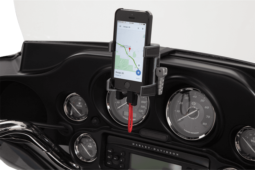 CIRO 4402-0596 Phone Holder w/Charger - Fairing Mount - FLH — image 2 of 2