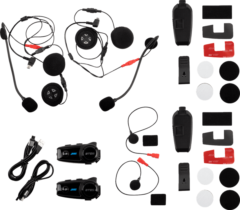 J & M 4402-0972 Bluetooth Headset - Dual Pack — image 1 of 2
