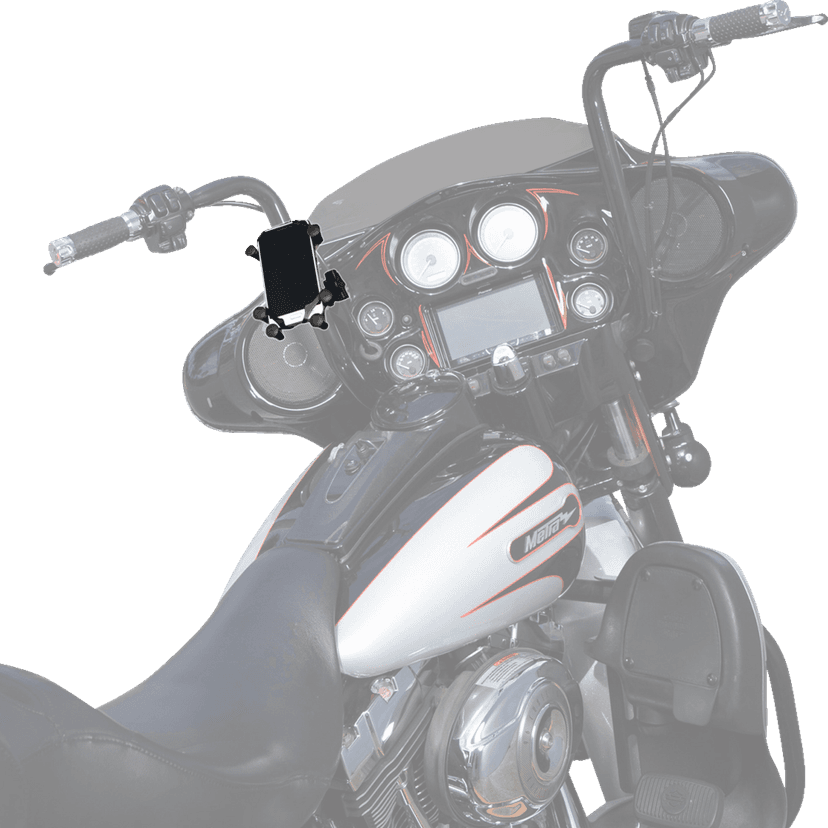 SADDLE TRAMP 4402-1012 Hex-Grip Phone Mount - Handlebar — image 4 of 7