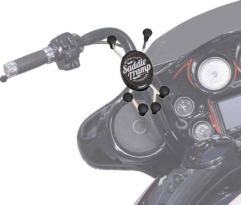SADDLE TRAMP 4402-1012 Hex-Grip Phone Mount - Handlebar — image 7 of 7