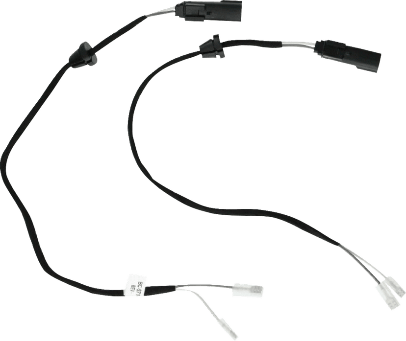 SADDLE TRAMP 4402-1018 Wiring Harness w/Disconnects - Front Speaker Pods - '14-'22 FLH/FLT