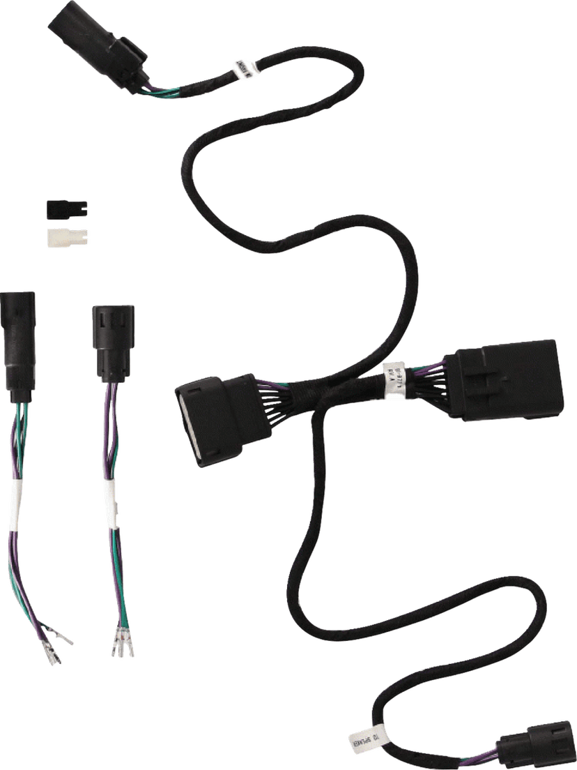 SADDLE TRAMP 4402-1019 Rear Audio T-Harness - '14-'22 FLHTK