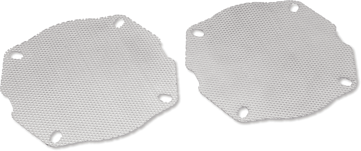 KLOCK WERKS 4405-0097 Speaker Grilles - Front - '99-'13 FLHT/FLHX