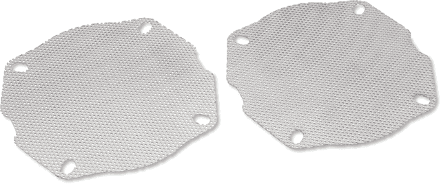 KLOCK WERKS 4405-0097 Speaker Grilles - Front - '99-'13 FLHT/FLHX — image 1 of 3