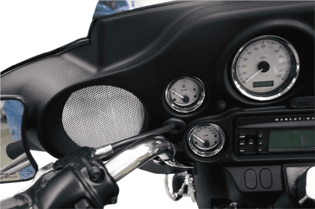 KLOCK WERKS 4405-0097 Speaker Grilles - Front - '99-'13 FLHT/FLHX — image 3 of 3