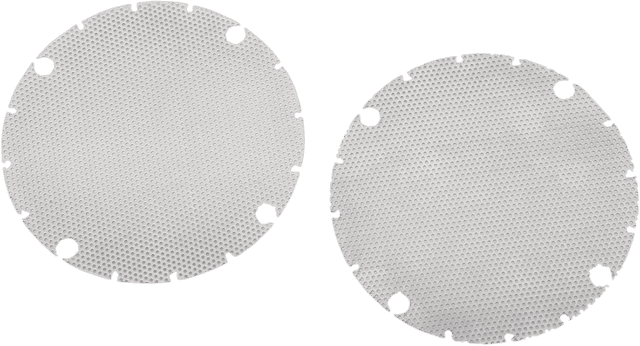 KLOCK WERKS 4405-0151 Rear Speaker Grilles - '96-'13 FLHTCU — image 1 of 2