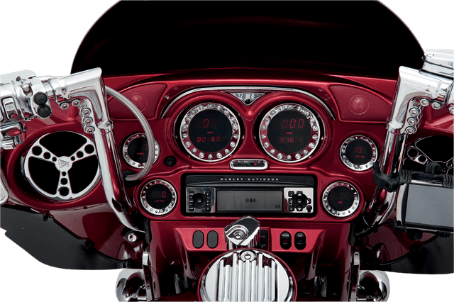 HOGTUNES 4405-0172 Dash Trim/Tweeter Pod - Harley Davidson — image 4 of 8