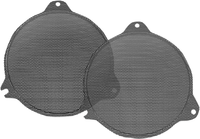 HOGTUNES 4405-0375 Speaker Grilles - Front - '14-'24 FLHT/FLHX