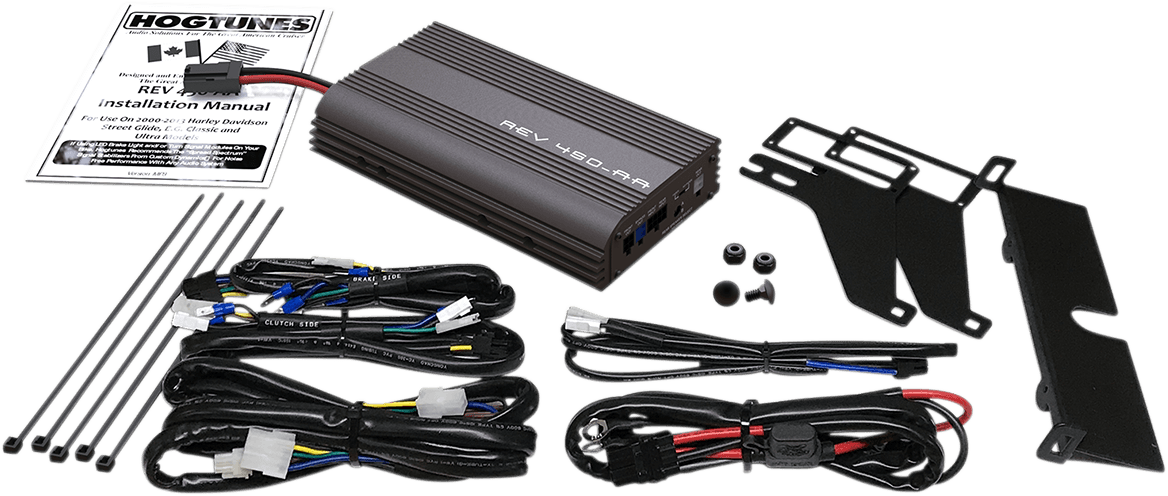 HOGTUNES 4405-0522 Amplifier Kit - 4-Channel - '99-'13 FLH