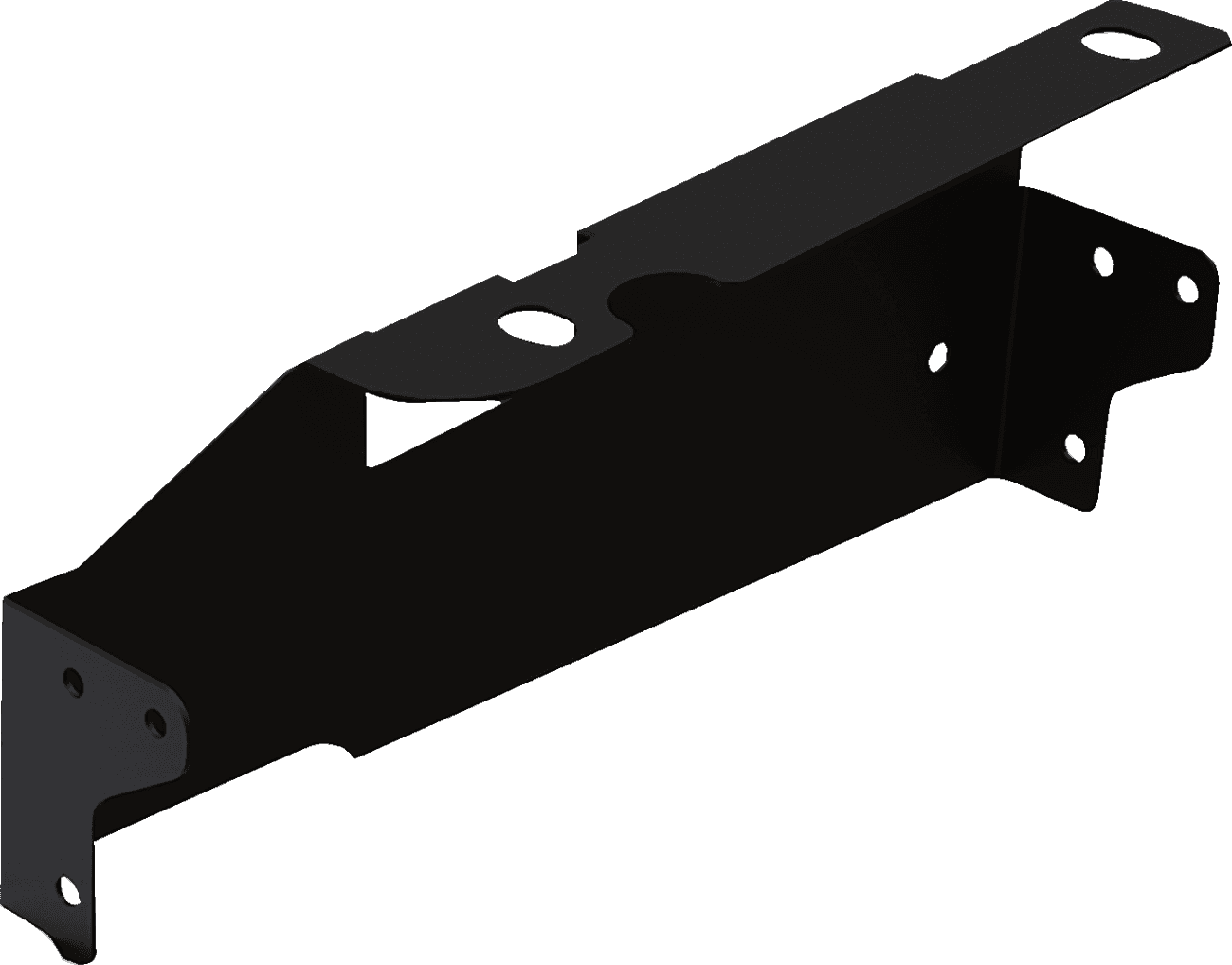 HOGTUNES 4405-0543 Amp Side Mount Plate
