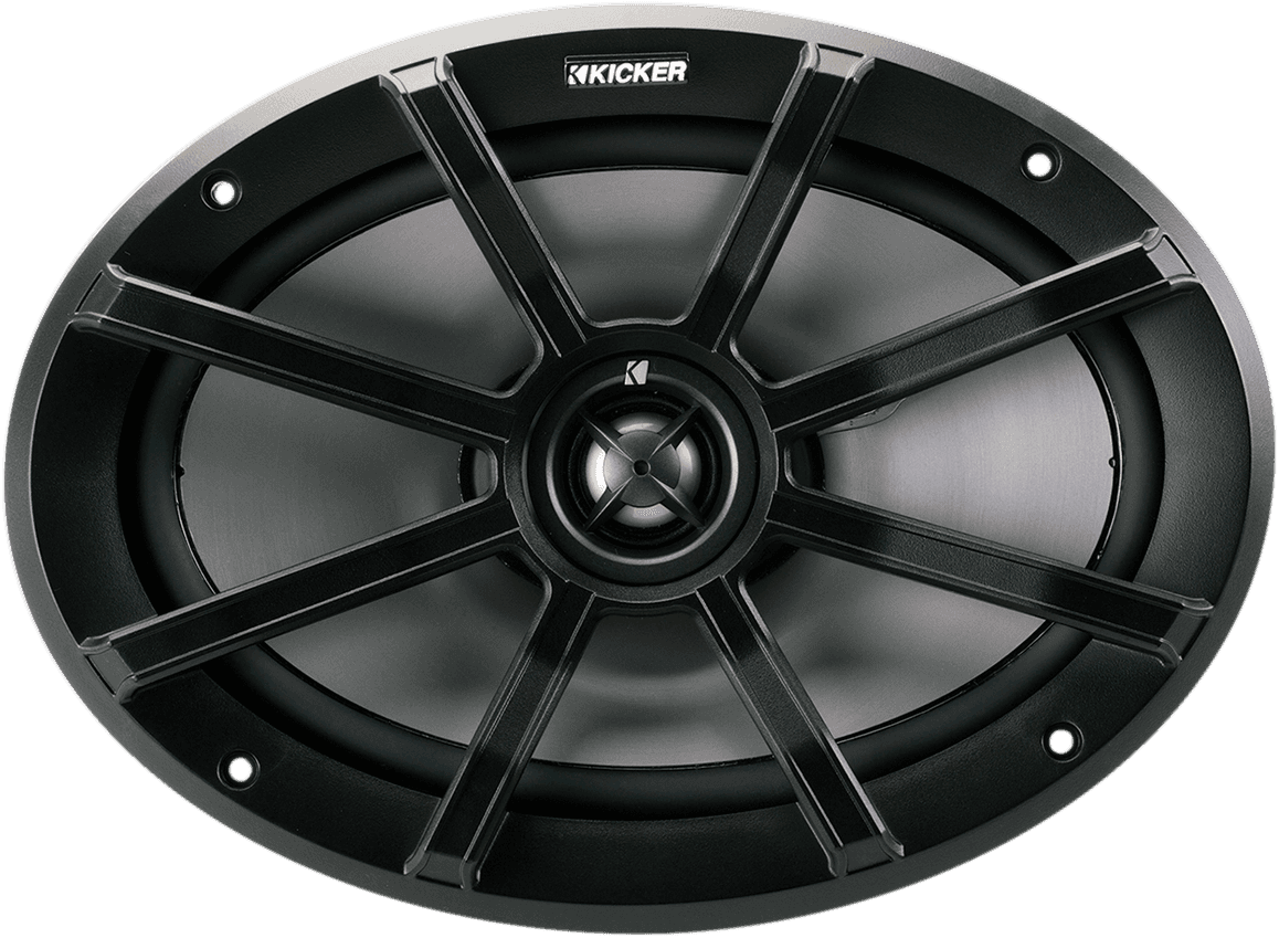 KICKER 4405-0578 6"x9" Coaxial Speakers - 2 ohm
