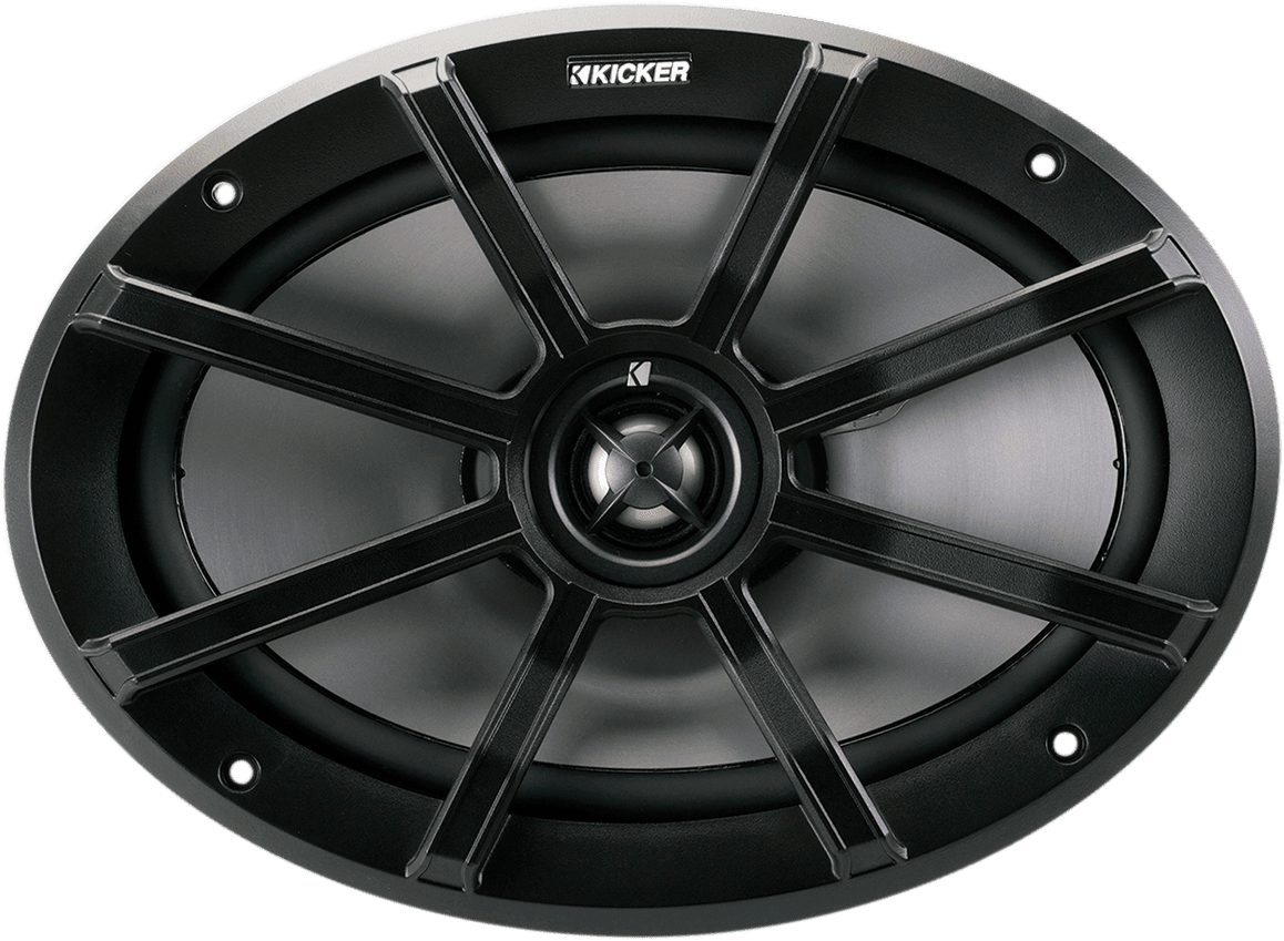 KICKER 4405-0578 6"x9" Coaxial Speakers - 2 ohm