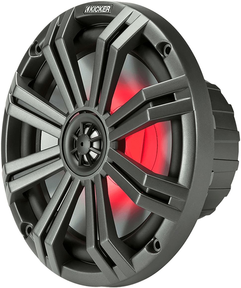 KICKER 4405-0594 8" Speakers - 7-Color LED